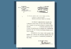 <span style="float: left; font-size: 26px; font-weight: bold; color: black;">1</span> Organisation de la lutte armée sur tout le territoire 3 s10.pa1 .011 tampon juif dec 1942 mg MRJ MOI