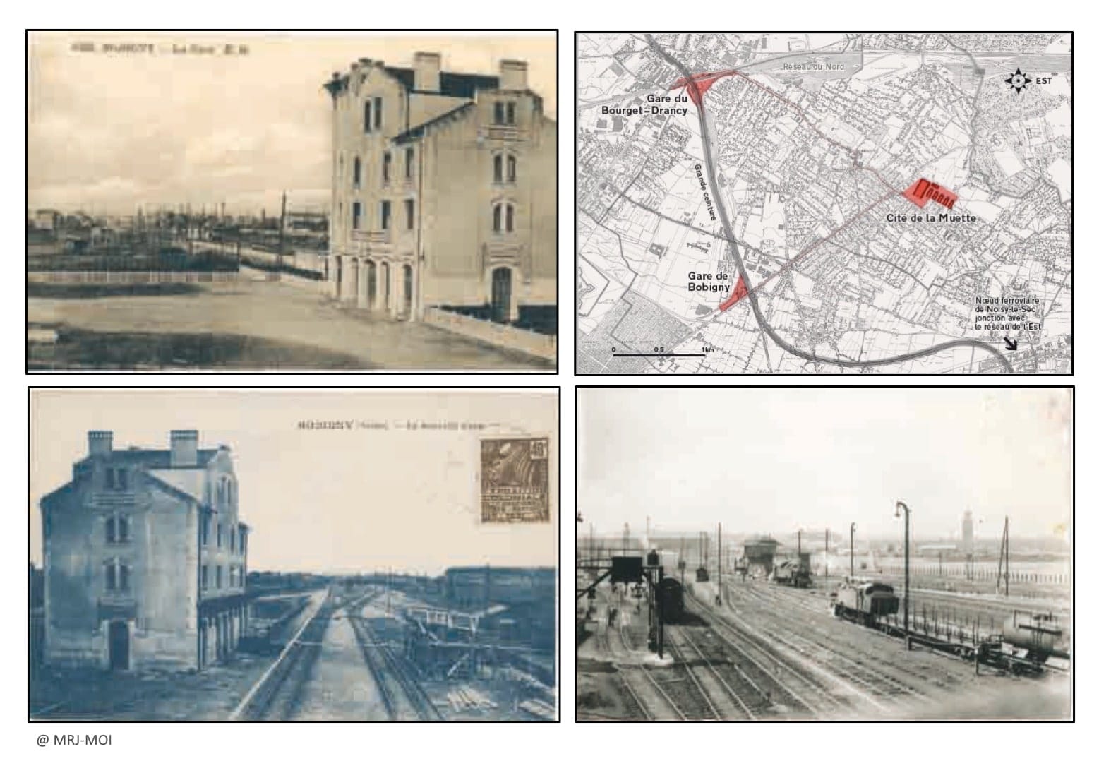 <span style="float: left; font-size: 26px; font-weight: bold; color: black;">2</span> Accélération de la déportation. Armée nazie en déroute 38 s10.pa2 .012 sncf depart convois bobigny drancy mg MRJ MOI