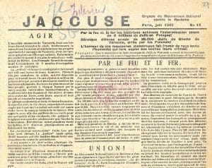 <span style="float: left; font-size: 26px; font-weight: bold; color: black;">3</span> Un soulèvement à valeur d’exemple 13 s10.pa3 .013 j accuse juin1943 MRJ MOI