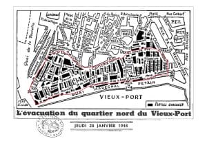<span style="float: left; font-size: 26px; font-weight: bold; color: black;">1</span> Regroupement de la Résistance juive communiste 43 s11.pa1 .007 plan vieux port destruction mg MRJ MOI