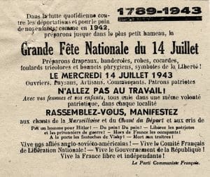 <span style="float: left; font-size: 26px; font-weight: bold; color: black;">1</span> Service du travail obligatoire et propagande 16 s12.pa1 .011 tract 14 juil1943 MRJ MOI
