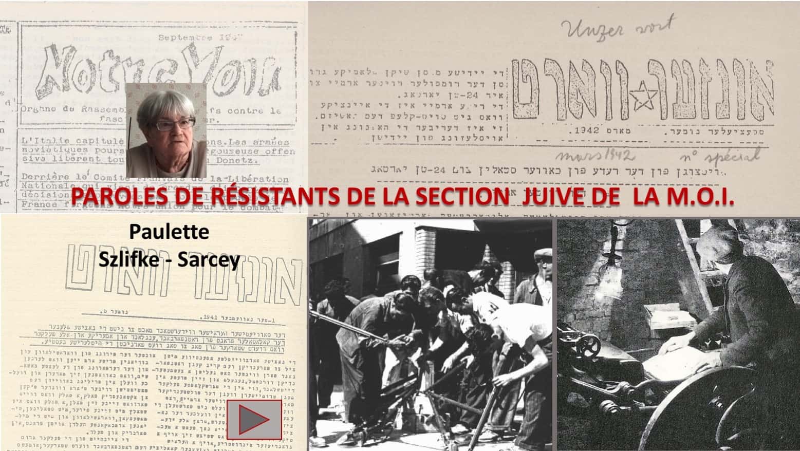<span style="float: left; font-size: 26px; font-weight: bold; color: black;">2</span> Démantèlement de la section juive de la M.O.I. 65 s12.pa2 .010 p sarcey prefecture vd MRJ MOI