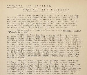 <span style="float: left; font-size: 26px; font-weight: bold; color: black;">2</span> Démantèlement de la section juive de la M.O.I. 45 s12.pa2 .022 pourquoi luttent ujre mars 1944 MRJ MOI