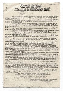 <span style="float: left; font-size: 26px; font-weight: bold; color: black;">1</span> Contre le nazisme et Vichy : convergence des forces 7 s13.pa1 .020 appel front national MRJ MOI