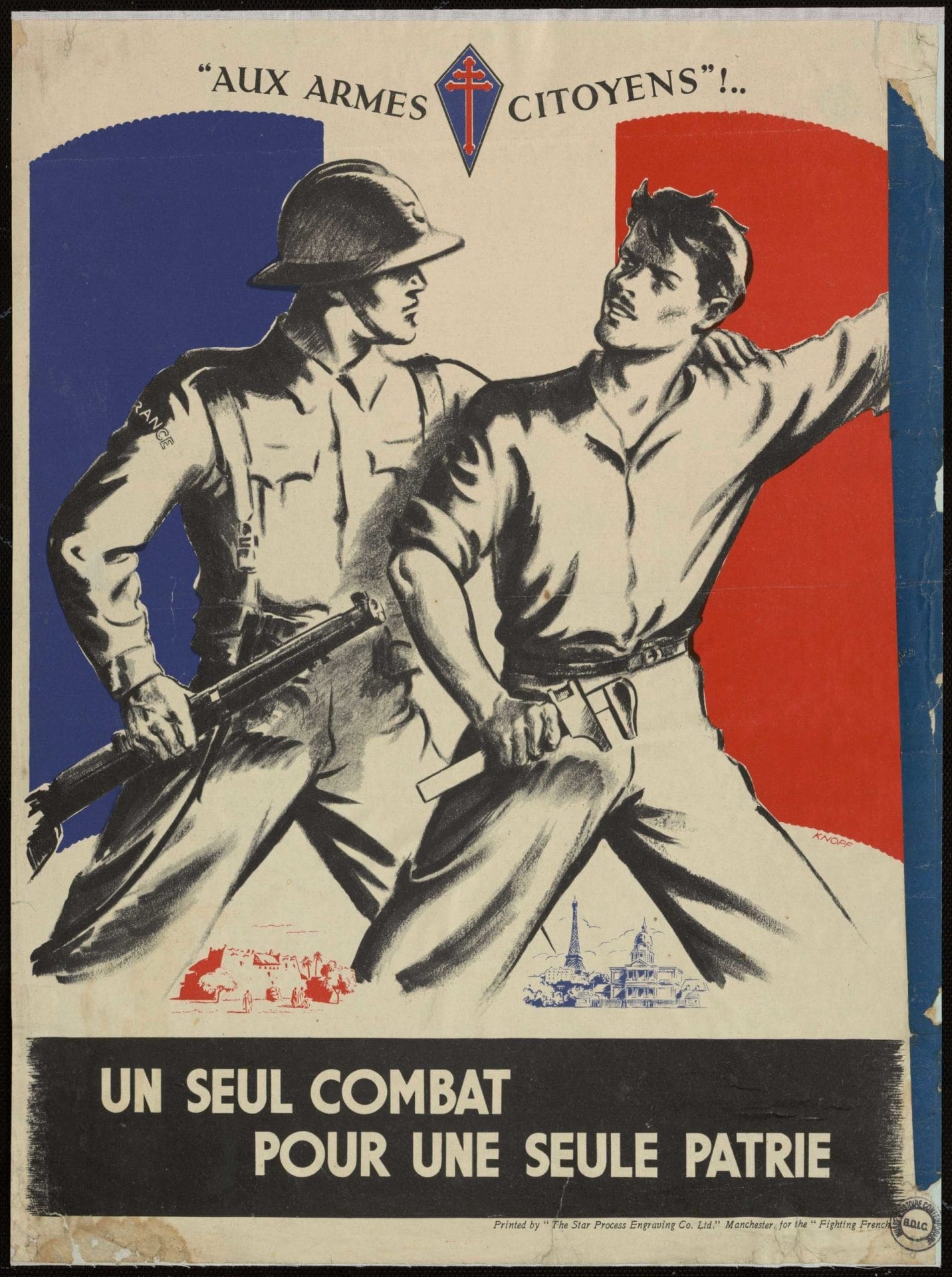<span style="float: left; font-size: 26px; font-weight: bold; color: black;">2</span> Fédération des mouvements juifs 23 s13.pa2 .006 affiche resistance londres scaled MRJ MOI
