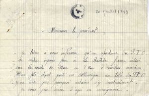 <span style="float: left; font-size: 26px; font-weight: bold; color: black;">2</span> Fédération des mouvements juifs 18 s13.pa2 .007 lettre delation sto MRJ MOI