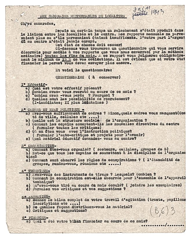 <span style="float: left; font-size: 26px; font-weight: bold; color: black;">2</span> Fédération des mouvements juifs 29 s13.pa2 .011 circulaire ujre juin43 MRJ MOI