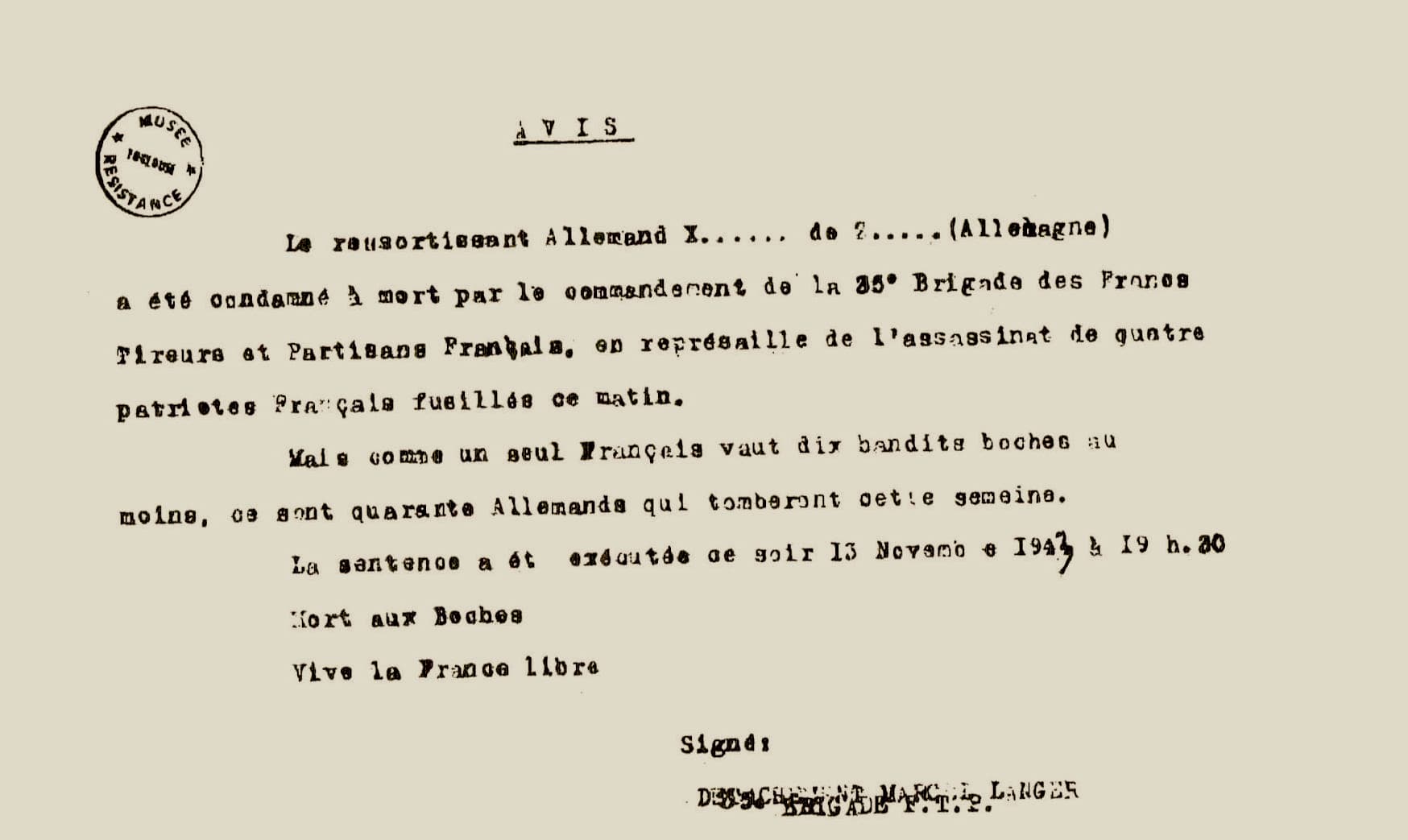 <span style="float: left; font-size: 26px; font-weight: bold; color: black;">3</span> Programme du Conseil National de la Résistance et combats sur le terrain 41 s13.pa3 .007 tract 35ebrigade MRJ MOI