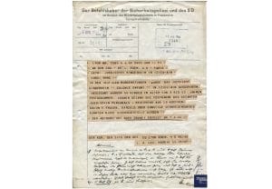 <span style="float: left; font-size: 26px; font-weight: bold; color: black;">2</span> Derniers sursauts de la collaboration et du nazisme 20 s14.pa2 .005 telegramme izieu xlvi 240 MRJ MOI