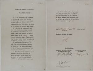 <span style="float: left; font-size: 26px; font-weight: bold; color: black;">1</span> Ampleur du génocide 17 s15.pa1 .015 acte capitulation MRJ MOI