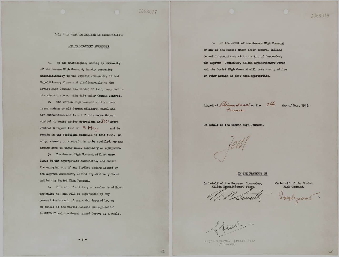 <span style="float: left; font-size: 26px; font-weight: bold; color: black;">1</span> Ampleur du génocide 43 s15.pa1 .015 acte capitulation MRJ MOI