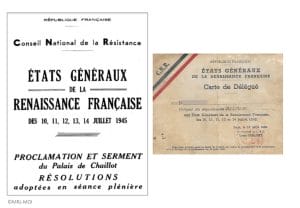 <span style="float: left; font-size: 26px; font-weight: bold; color: black;">2</span> Création de la Commission Centrale de l’Enfance (CCE) 29 s15.pa2 .011 renaissance francaise juillet 1945 MRJ MOI