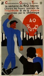 <span style="float: left; font-size: 26px; font-weight: bold; color: black;">1</span> Un front uni contre deux dangers communs 9 s2.pa1 .010 affiche front popu MRJ MOI
