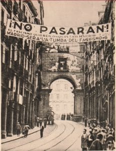 <span style="float: left; font-size: 26px; font-weight: bold; color: black;">1</span> Un front uni contre deux dangers communs 10 s2.pa1 .017 no pasaran madrid MRJ MOI