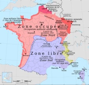 <span style="float: left; font-size: 26px; font-weight: bold; color: black;">2</span> De la collaboration à l’antisémitisme d'État 19 s3.pa2 .003 france en zones apres armistice MRJ MOI