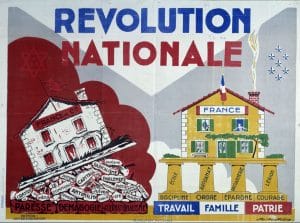 <span style="float: left; font-size: 26px; font-weight: bold; color: black;">2</span> De la collaboration à l’antisémitisme d'État 21 s3.pa2 .013 trilogie revolution nationale MRJ MOI
