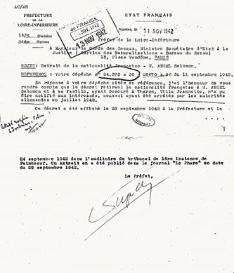 <span style="float: left; font-size: 26px; font-weight: bold; color: black;">2</span> De la collaboration à l’antisémitisme d'État 43 s3.pa2 .018 retrait naturalisation MRJ MOI