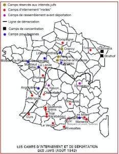 <span style="float: left; font-size: 26px; font-weight: bold; color: black;">3</span> Camps d’internement et premières rafles 12 s4.pa3 .012 camps internement MRJ MOI