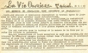 <span style="float: left; font-size: 26px; font-weight: bold; color: black;">2</span> Résistance armée, Résistance civile 14 s5.pa2 .002 vie ouvriere 8juin 1941 MRJ MOI