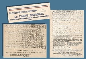 <span style="float: left; font-size: 26px; font-weight: bold; color: black;">2</span> Résistance armée, Résistance civile 20 s5.pa2 .014 resolution front nat juil1941.mg MRJ MOI