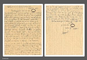 <span style="float: left; font-size: 26px; font-weight: bold; color: black;">3</span> Manifestations anti-hitlériennes et répression 11 s5.pa3 .019 lettre tyszelman mg MRJ MOI