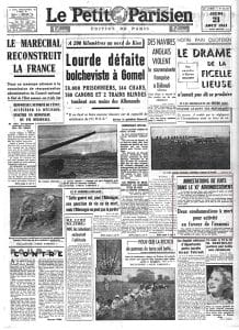 <span style="float: left; font-size: 26px; font-weight: bold; color: black;">3</span> Manifestations anti-hitlériennes et répression 6 s5.pa3 .021 petit parisien 21aout 41 mg MRJ MOI