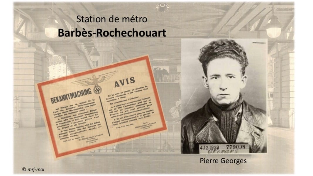 <span style="float: left; font-size: 26px; font-weight: bold; color: black;">1</span> Les attentats anti-allemands. Rafle du 11ème à Paris 35 s6.pa1 .002 barbes 21aout1941 MRJ MOI