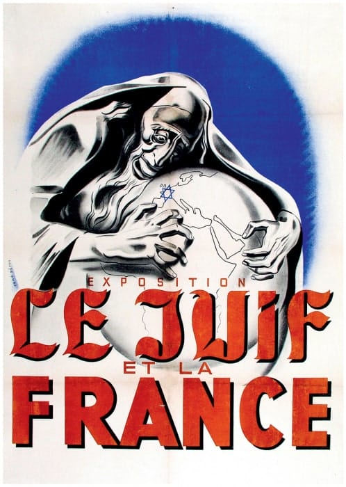 <span style="float: left; font-size: 26px; font-weight: bold; color: black;">1</span> Arsenal juridique anti-juif. Réaction de la M.O.I. 43 s7.pa1 .004 exposition juif france min MRJ MOI