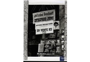 <span style="float: left; font-size: 26px; font-weight: bold; color: black;">1</span> Arsenal juridique anti-juif. Réaction de la M.O.I. 29 s7.pa1 .008 affichette magasin juif min MRJ MOI