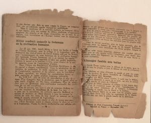 <span style="float: left; font-size: 26px; font-weight: bold; color: black;">1</span> Arsenal juridique anti-juif. Réaction de la M.O.I. 18 s7.pa1 .013 livre antisemitisme pcf mg min MRJ MOI