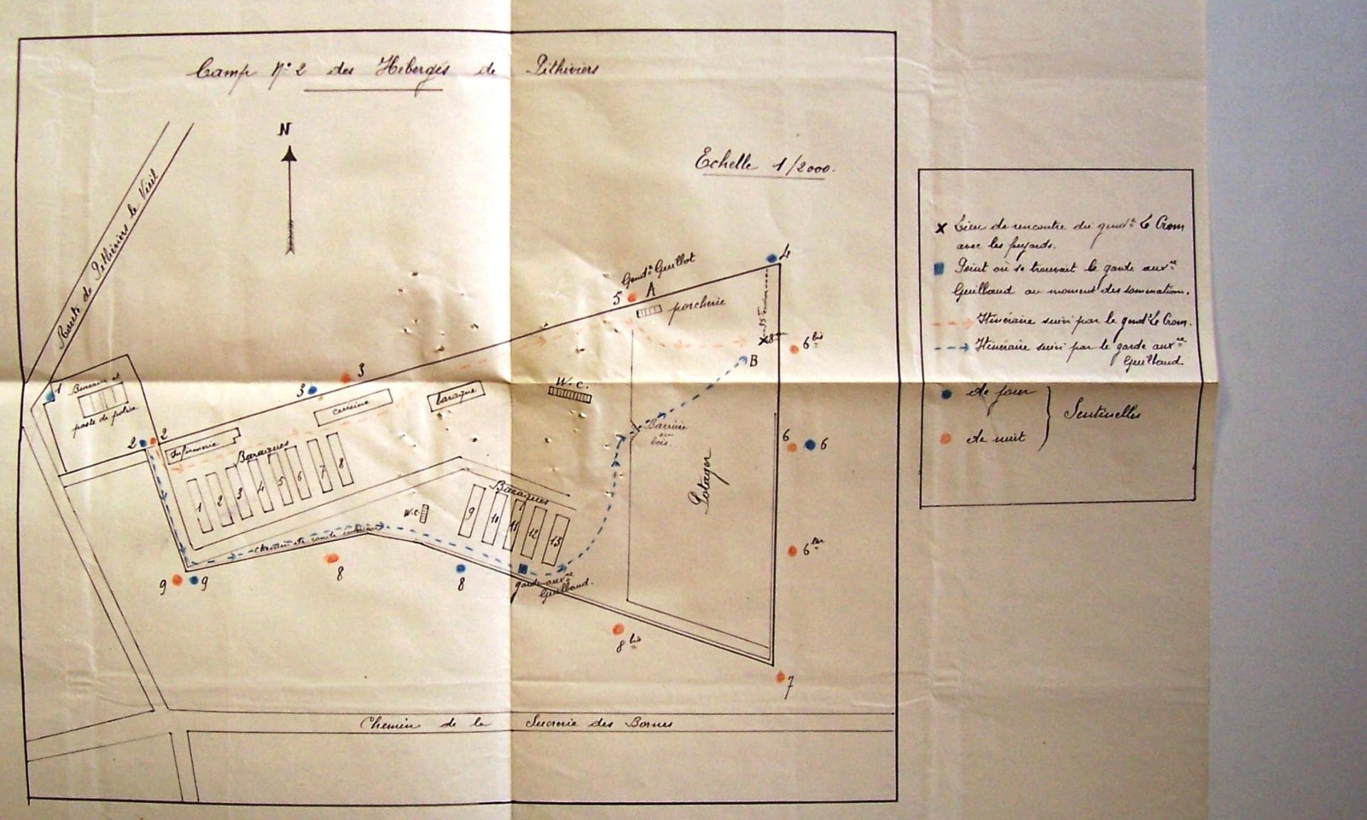 <span style="float: left; font-size: 26px; font-weight: bold; color: black;">1</span> Arsenal juridique anti-juif. Réaction de la M.O.I. 61 s7.pa1 .020.plan evasion beaune aout1941 min MRJ MOI
