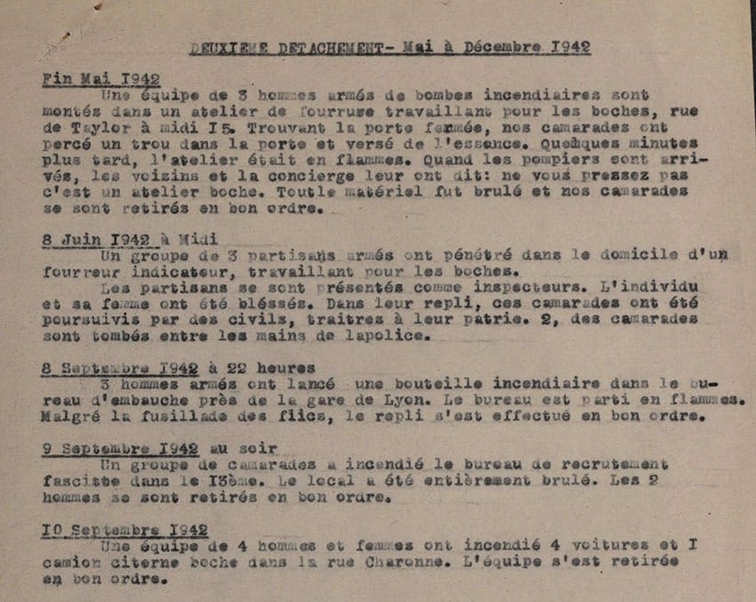 <span style="float: left; font-size: 26px; font-weight: bold; color: black;">2</span> Création des Francs-Tireurs et Partisans M.O.I. 30 s8.pa2 .014 2edetachement actions mai dec1942 min MRJ MOI