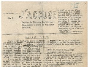 <span style="float: left; font-size: 26px; font-weight: bold; color: black;">1</span> Une action concertée 28 s9.pa1 .009 j accuse ext 10oct 1942 min MRJ MOI
