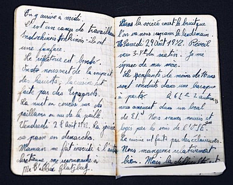 <span style="float: left; font-size: 26px; font-weight: bold; color: black;">1</span> Une action concertée 44 s9.pa1 .026 extrait carnet jean stern min MRJ MOI