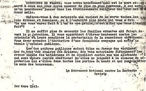 <span style="float: left; font-size: 26px; font-weight: bold; color: black;">2</span> D'autres actions de sauvetage 16 s9.pa2 .008 mncr tract mars43chretien page 2b MRJ MOI