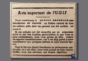 <span style="float: left; font-size: 26px; font-weight: bold; color: black;">2</span> D'autres actions de sauvetage 22 s9.pa2 .012 ugif bulletin sept1942 mg MRJ MOI