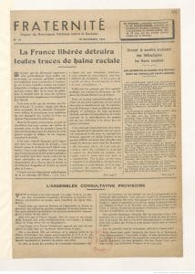 <span style="float: left; font-size: 26px; font-weight: bold; color: black;">2</span> D'autres actions de sauvetage 9 s9.pa2 .026 fraternite 15nov 1943 p1 MRJ MOI